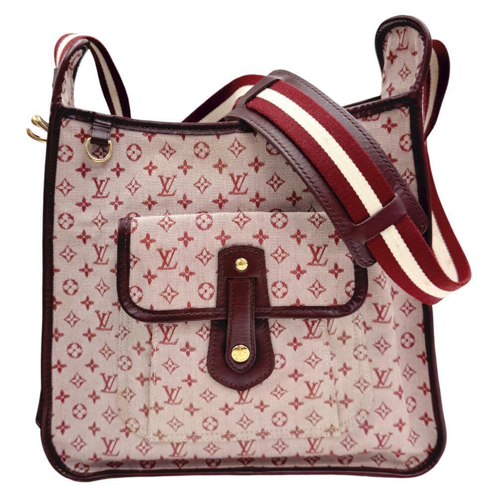 Louis Vuitton Buzas Marie Kate Monogram 2Way Shoulder Bag Canvas Leather White